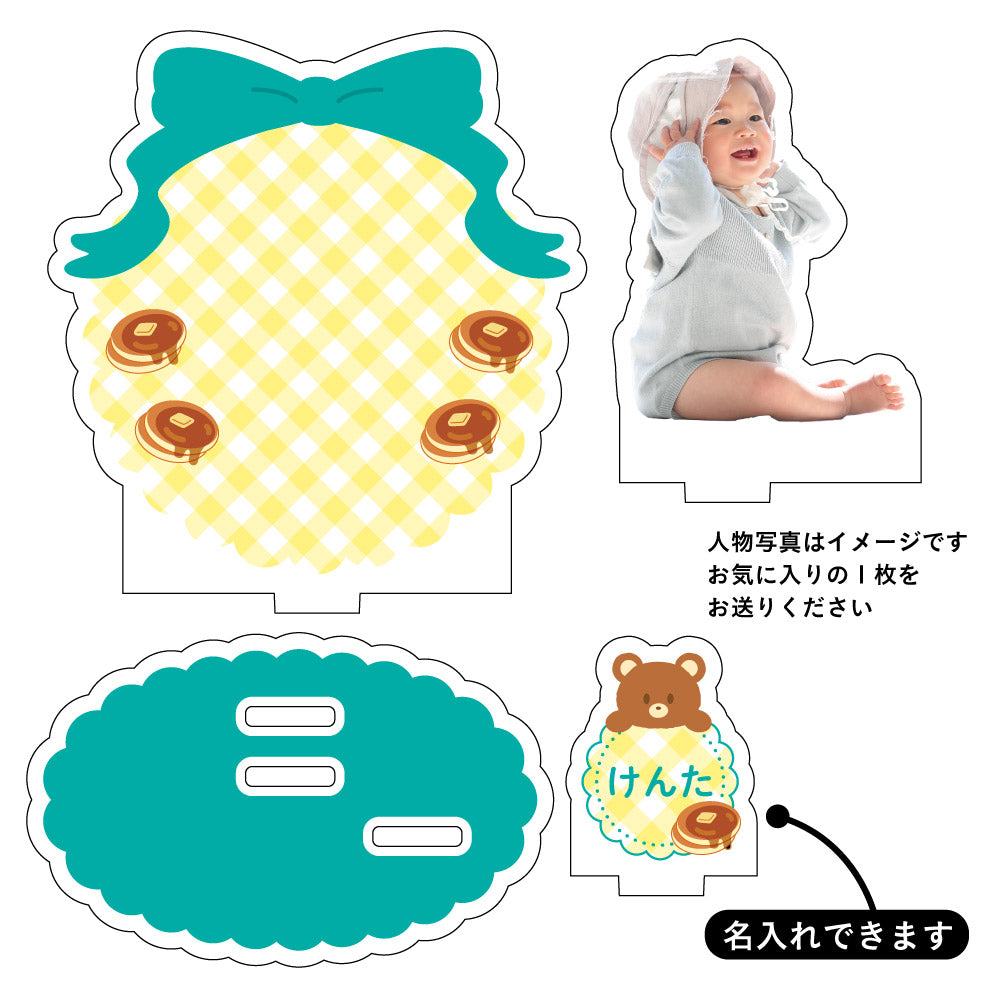 ホットケーキ_リボン