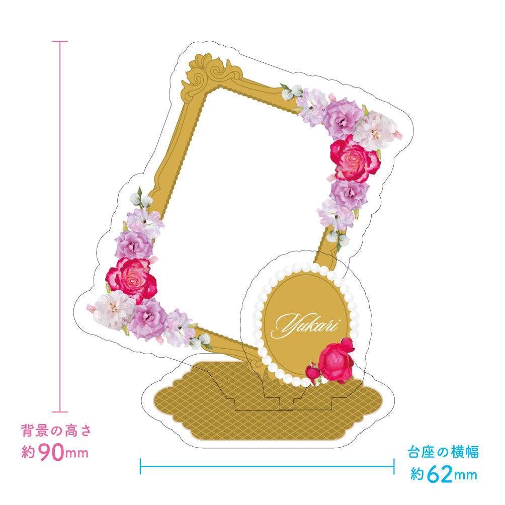 額縁の花
